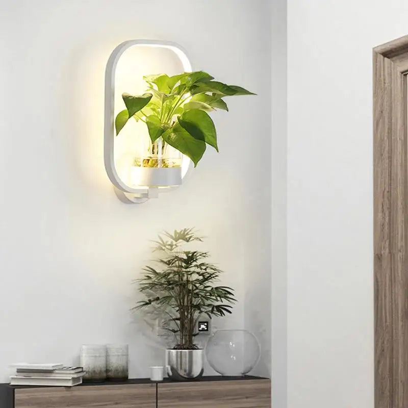 Maliben | Led Wall Light Floraglow | Modern Design | Warm Light | 32x22x30 Cm