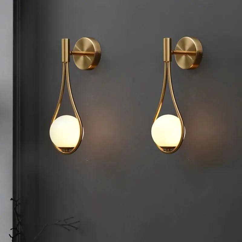 Maliben | Scandinavian Led Wall Light – Metal Lamp