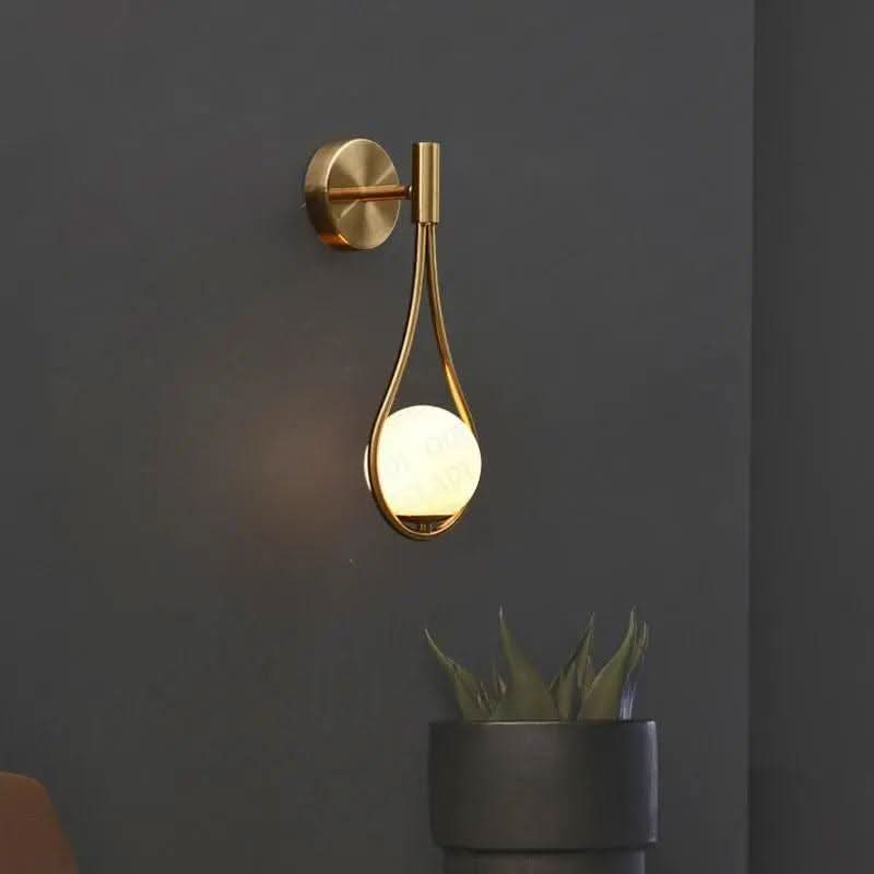 Maliben | Scandinavian Led Wall Light – Metal Lamp