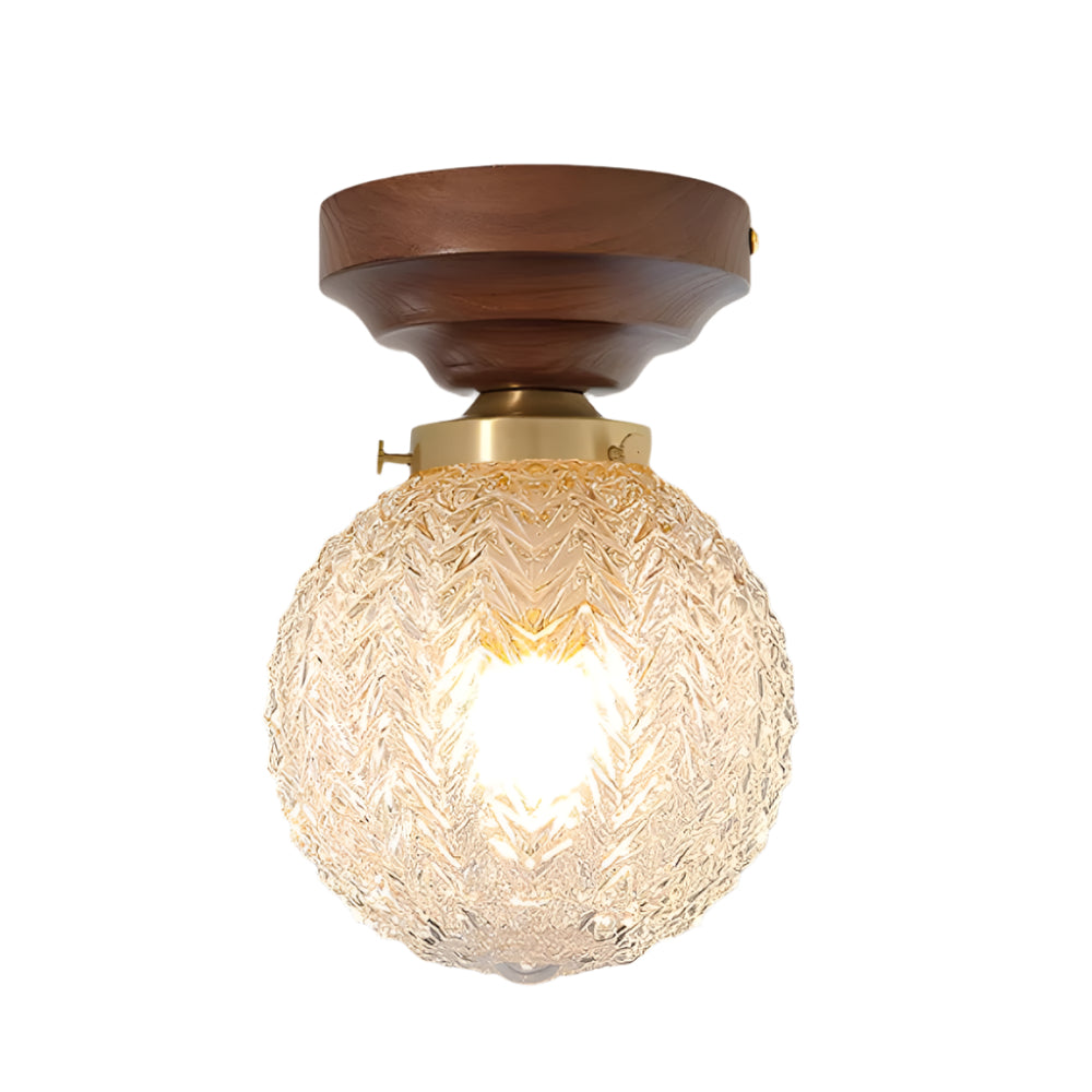 Maliben | Retro Crystal Glass Ceiling Lamp