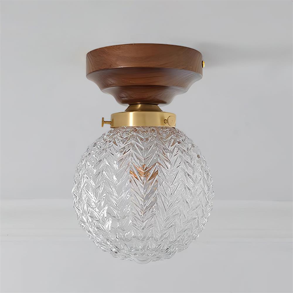Maliben | Retro Crystal Glass Ceiling Lamp