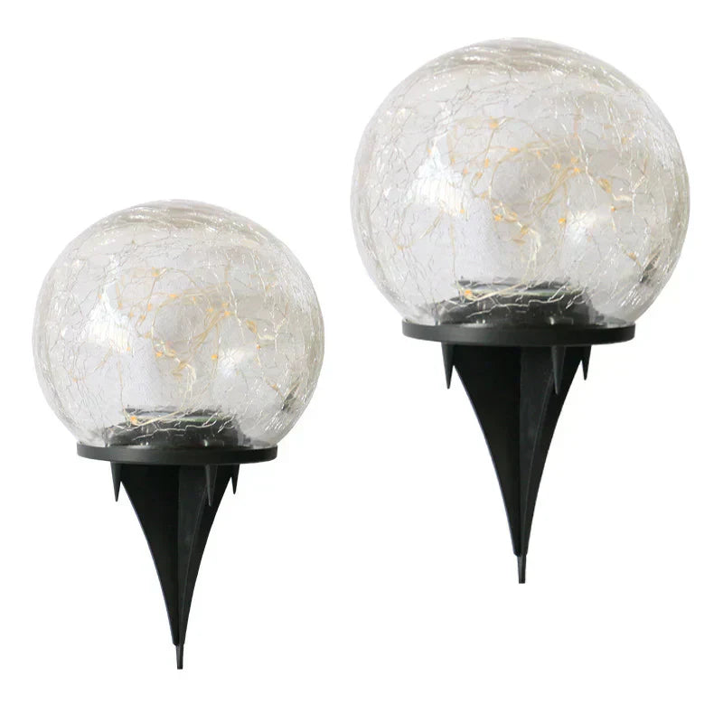 Maliben | Luminarabeam Solar Garden Ball Lamp Elegant Design