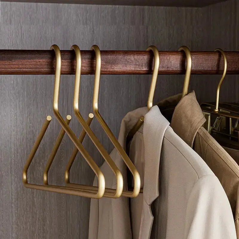 Maliben | Luxury Anti-Slip Clothes Hanger - Stylish Solid Matte Coat Hangers For Long Lasting Use - (5 Per Set)