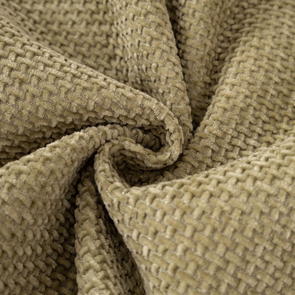Maliben | Luxury Chenille Woven Texture Tassel Sofa Cover