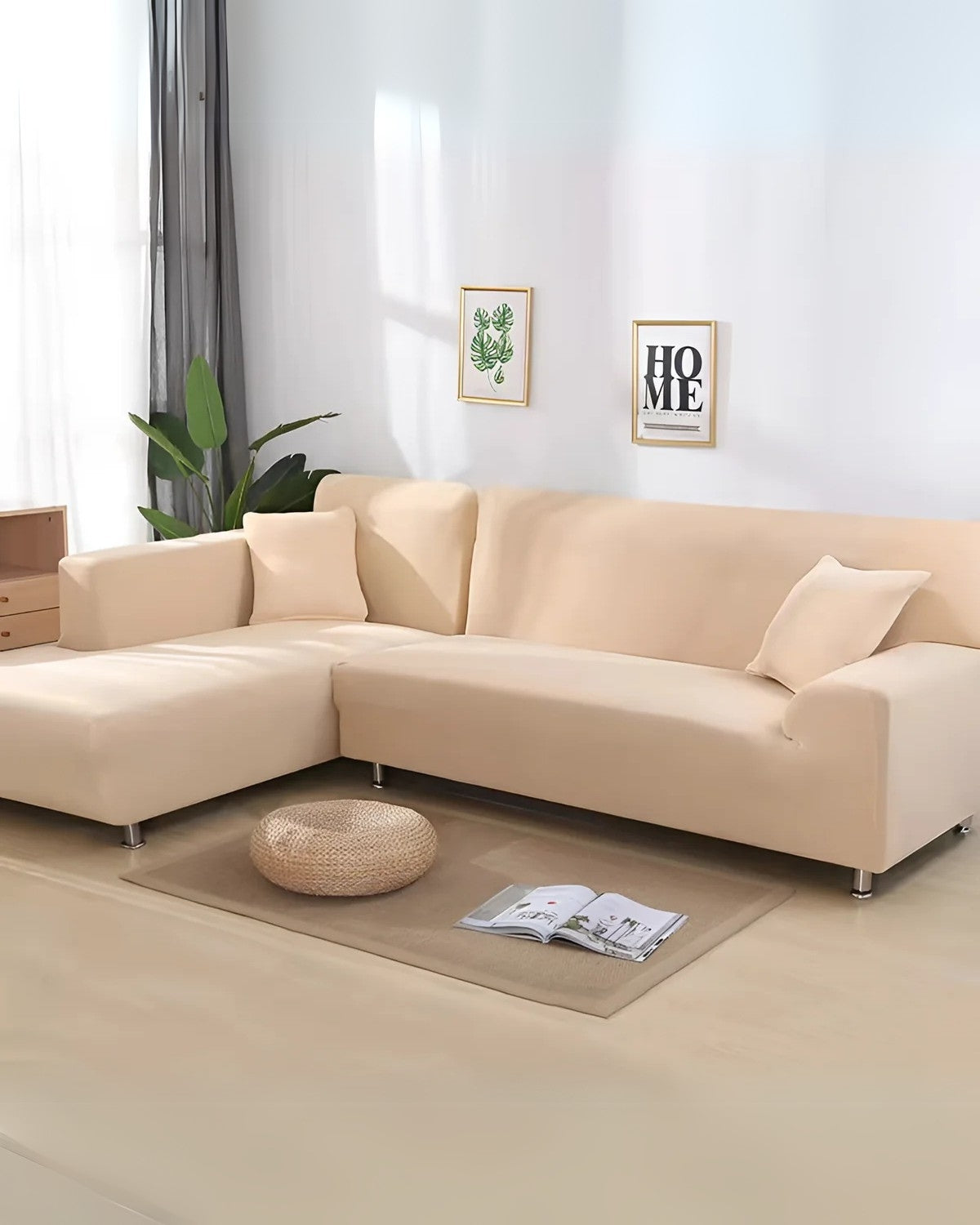 Maliben | Elegant Modular Sofa Cover with Customizable Arrangement