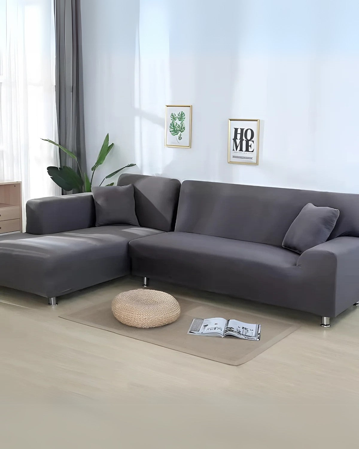 Maliben | Elegant Modular Sofa Cover with Customizable Arrangement