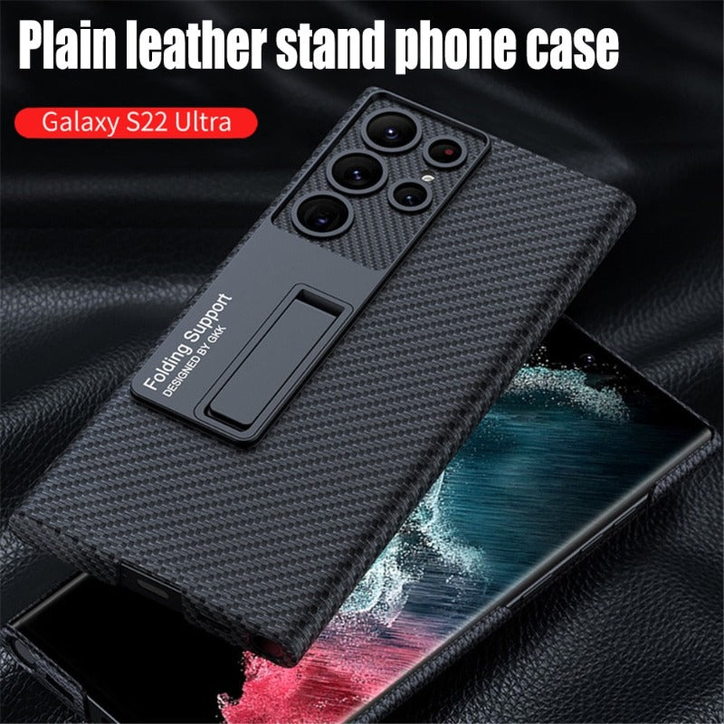 Maliben | Luxurious, Ultra-Thin Leather Phone Case, Shockproof, For Samsung Galaxy 23