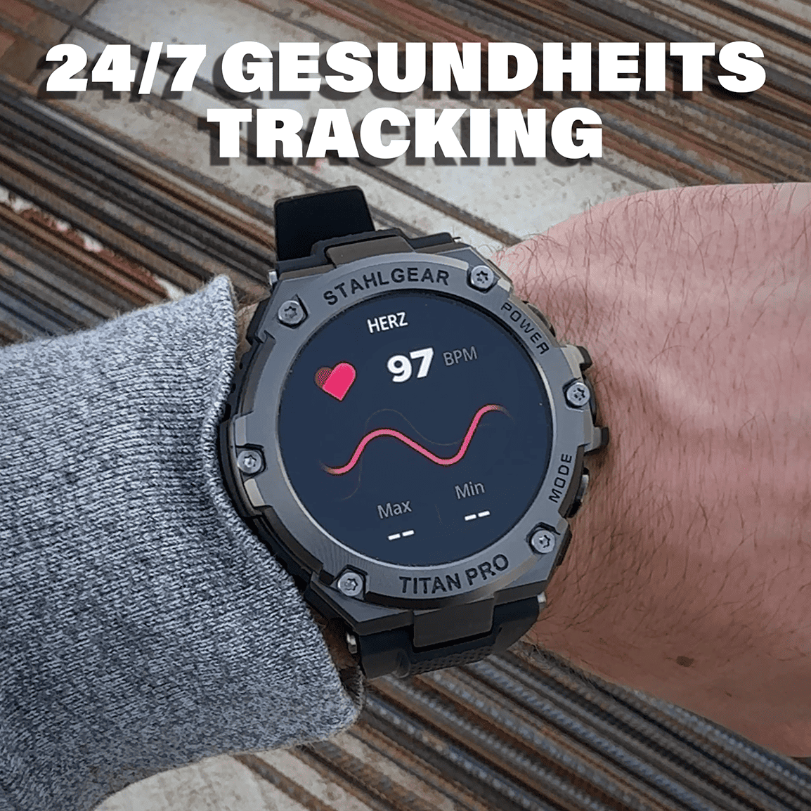 Maliben | Armorwatch | Robust Smartwatch