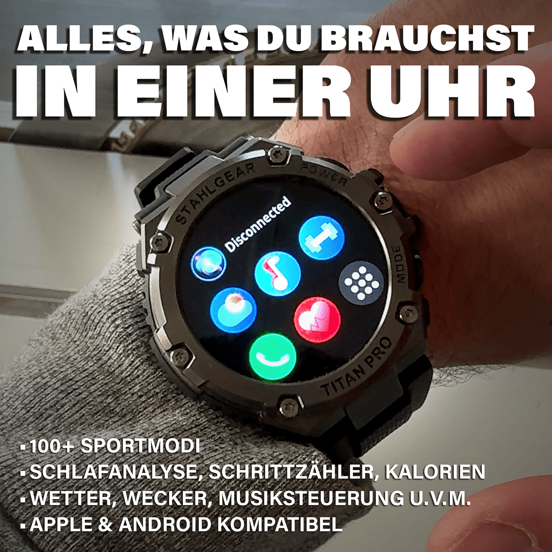 Maliben | Armorwatch | Robust Smartwatch