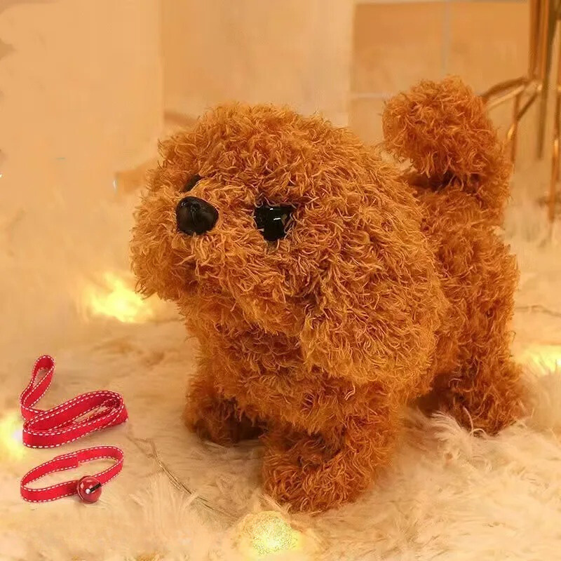 Maliben | Puppypal | Interactive Plush Dog For Children With Movement And Sound, Soft And Cuddly