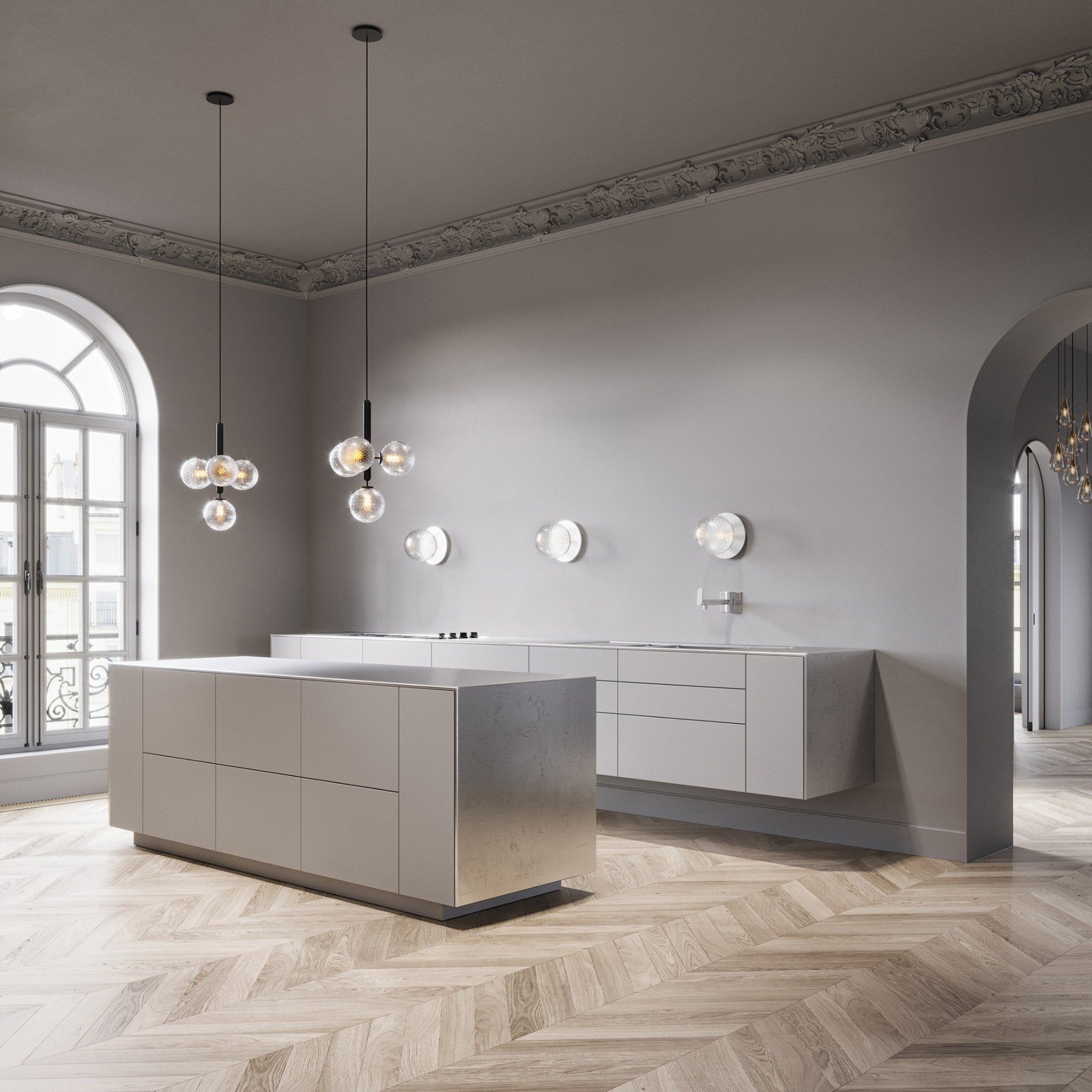 Maliben | Modern Glass Pendant Lamp
