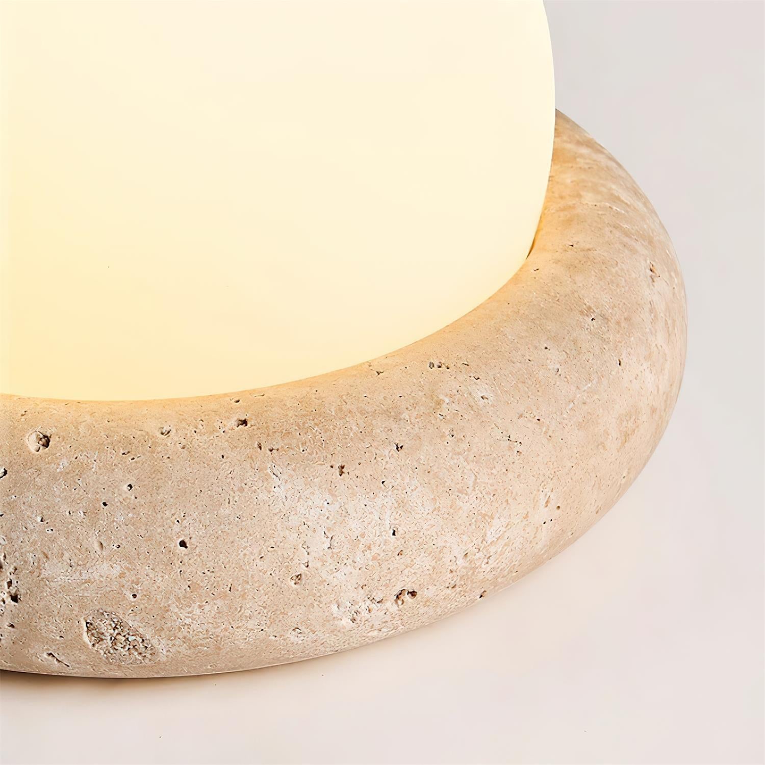 Maliben | Travertine Table Lamp