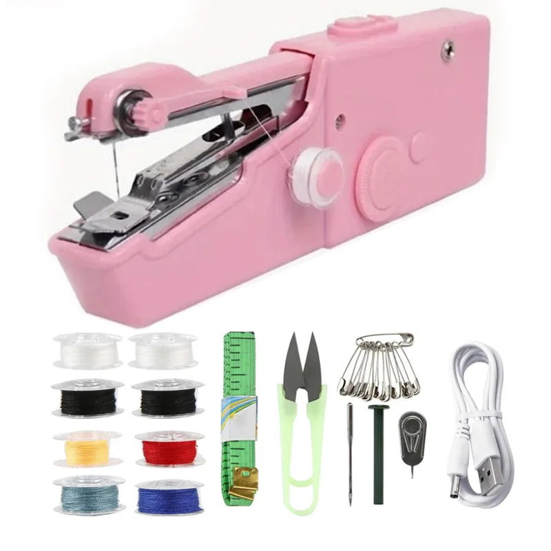 Maliben | Stitchmatic Mini Sewing Machine – Portable Electric Sewing Machine For Home And On-The-Go