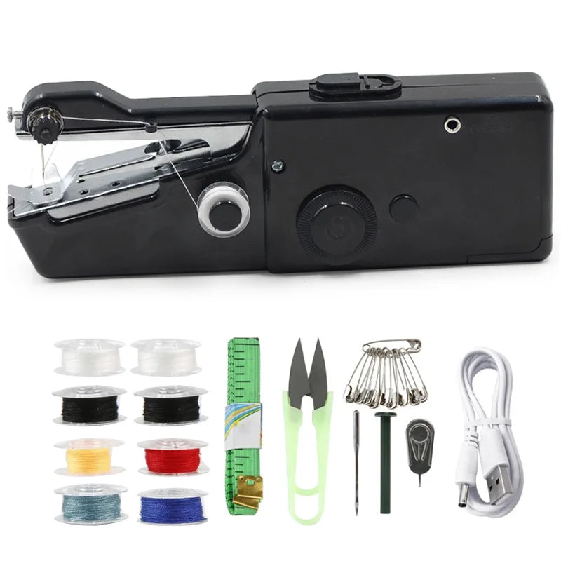 Maliben | Stitchmatic Mini Sewing Machine – Portable Electric Sewing Machine For Home And On-The-Go