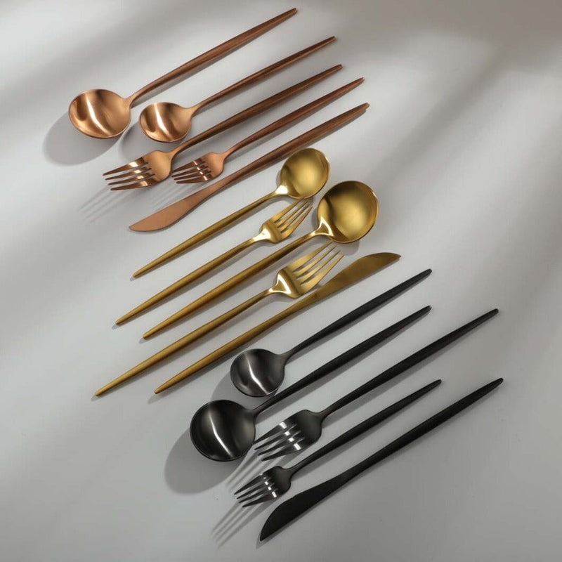 Maliben | Minimalist Stainless Steel Cutlery Elegant Simplicity
