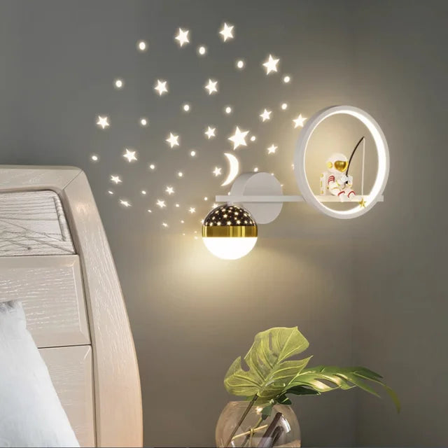 Maliben | Lumibino Kids Wall Light | Warm White Light | Child-Friendly Design | 40×31.5×13 Cm