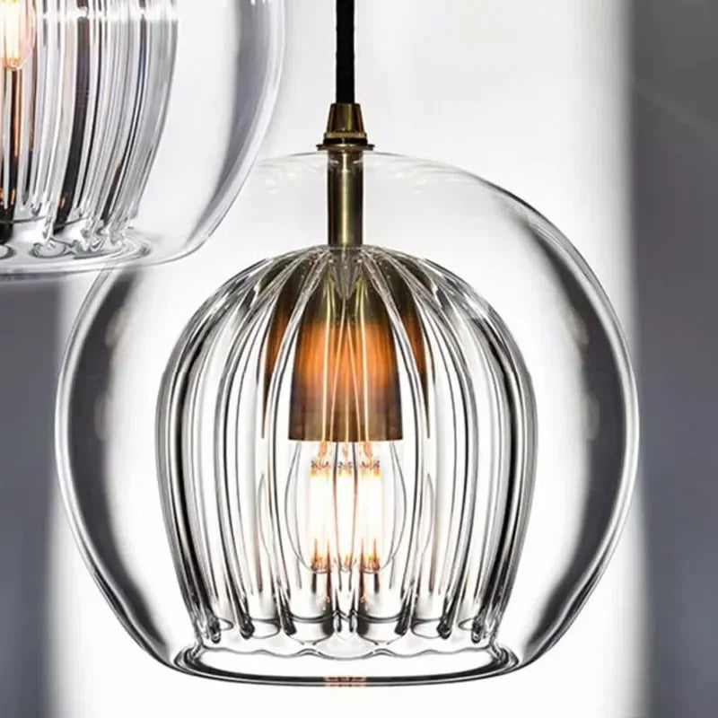 Maliben | Glasselegance Pendant Light - Modern Contemporary Hanging Light