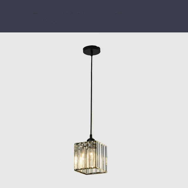 Maliben | Luxeglow Sparklelamp - Elegant K9 Crystal Pendant Light
