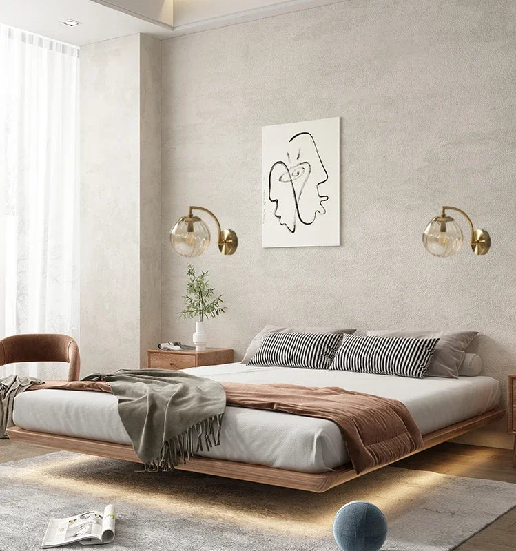 Maliben | Luxury Modern Wall Lamp Made Of Glass - Crystalglow