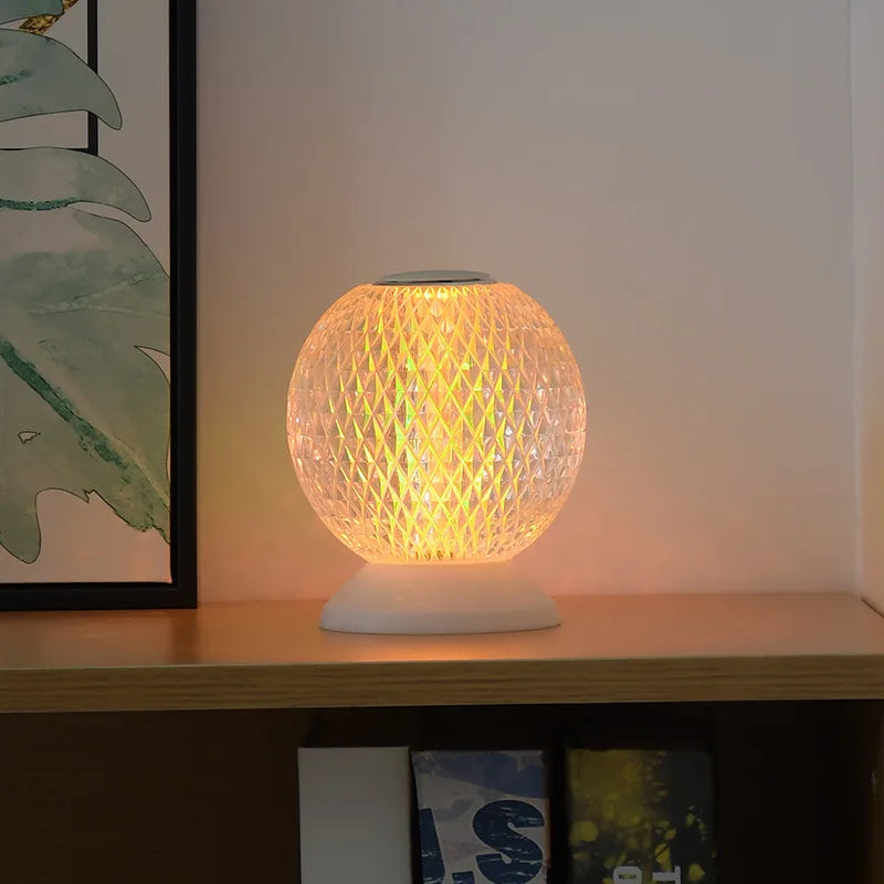Maliben | Chic Crystal Table Lamp – Wireless Luxury Lighting
