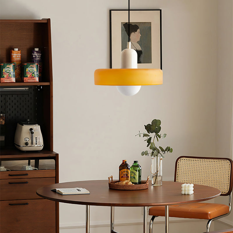 Maliben | Colored Glass Pendant Lamp - Baulume