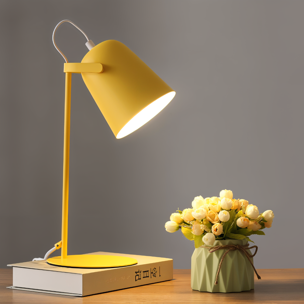 Maliben | Modern Rotating Desk Lamp – Eye-Friendly Adjustable Lighting For Reading, Studying & Relaxing