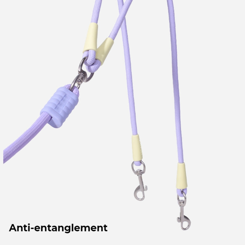 Maliben | Multi-purpose double leash No tangles dog leash