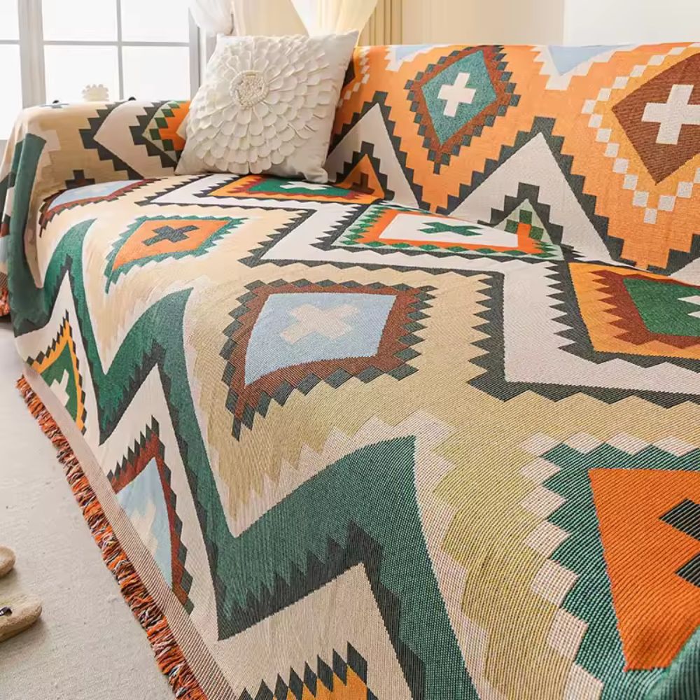 Maliben | Aztec Horizon Sofa Cover