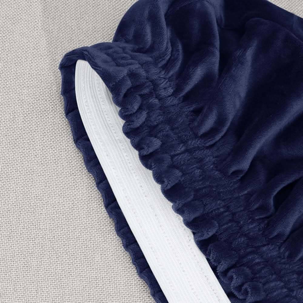 Maliben | 2-Seater Recliner Sofa Cover with Cup Holders – Velvet Plush