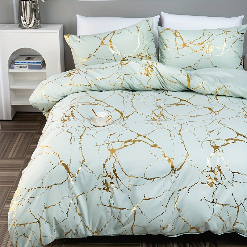 Maliben | Luxury Silk Soft Duvet Cover Set – Elegant & Comfortable