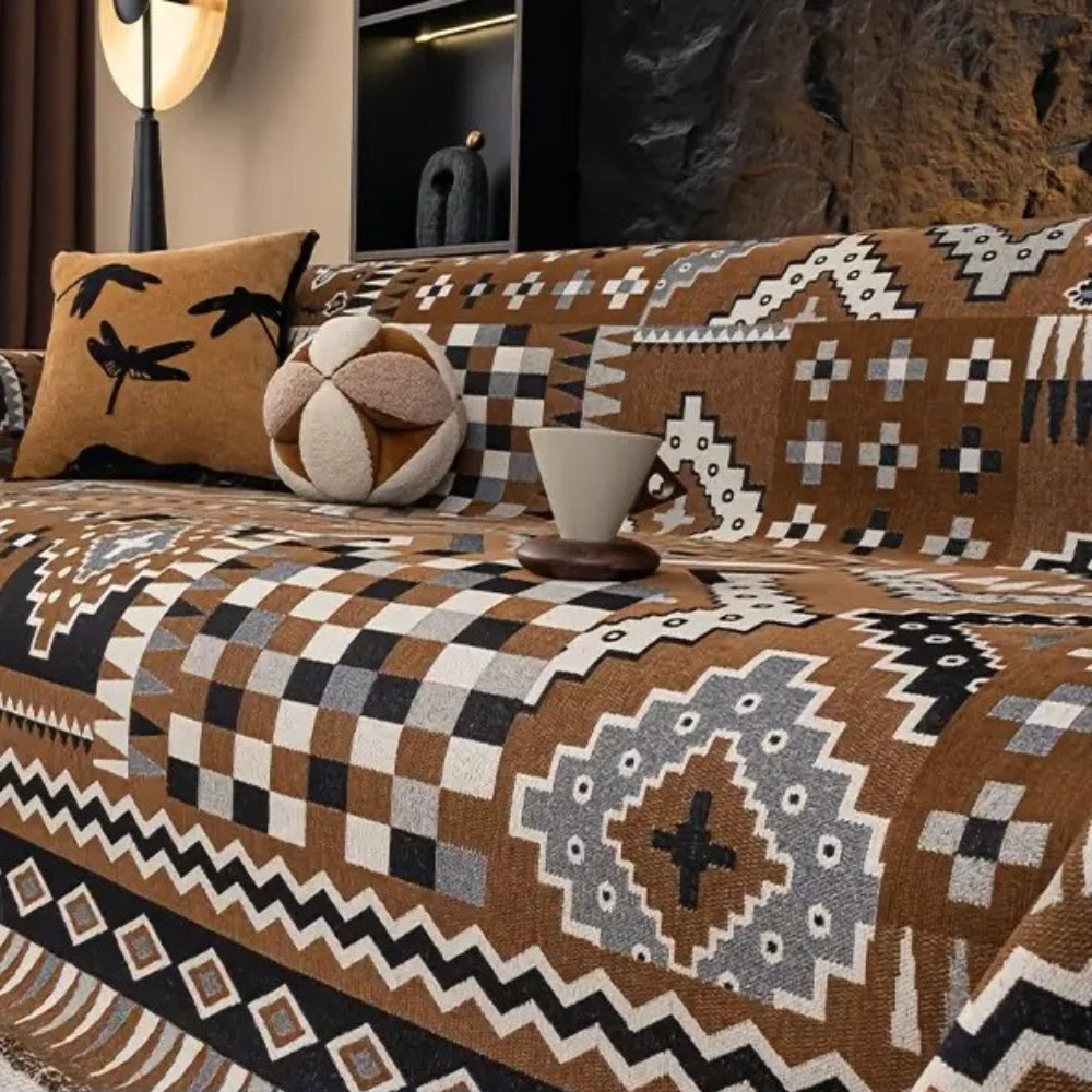 Maliben | Nomad Charm Weave Sofa Cover