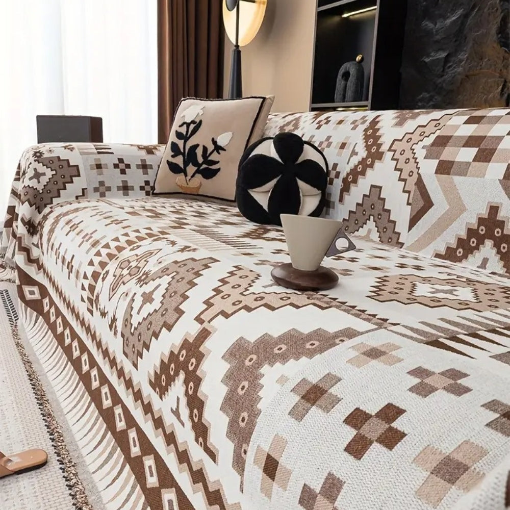Maliben | Nomad Charm Weave Sofa Cover