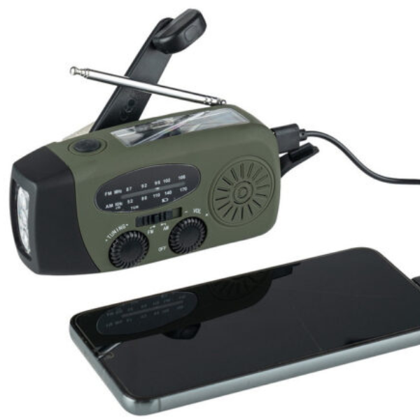 Maliben | Emergency Radio Powersafe Mini – Compact Emergency Radio With Flashlight And Power Bank