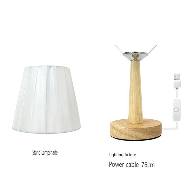 Maliben | Modern Dimmable Led Table Lamp - For Bedroom And Living Room