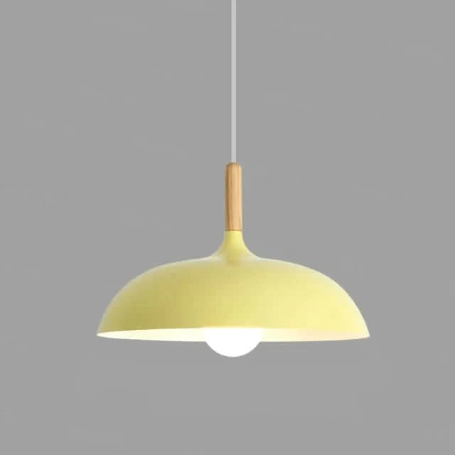 Maliben | Scandinavian Oak Led Ceiling Light Fixture