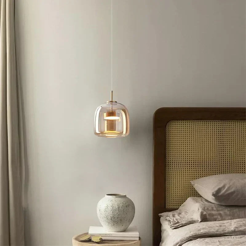 Maliben | Crystalglow Pendant Light - Elegant Pendant Light Made Of Clear Glass