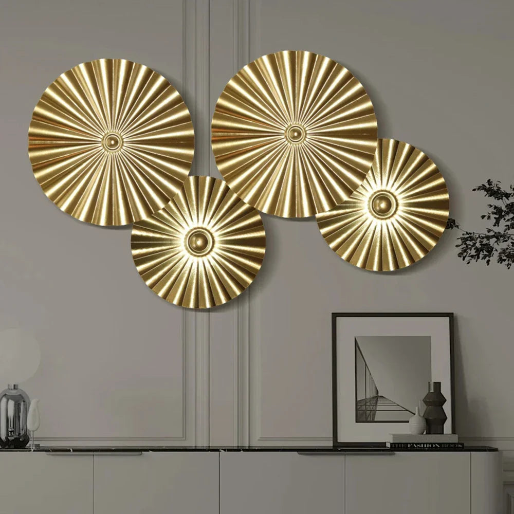 Maliben | Nordic Gold Wall Hanging