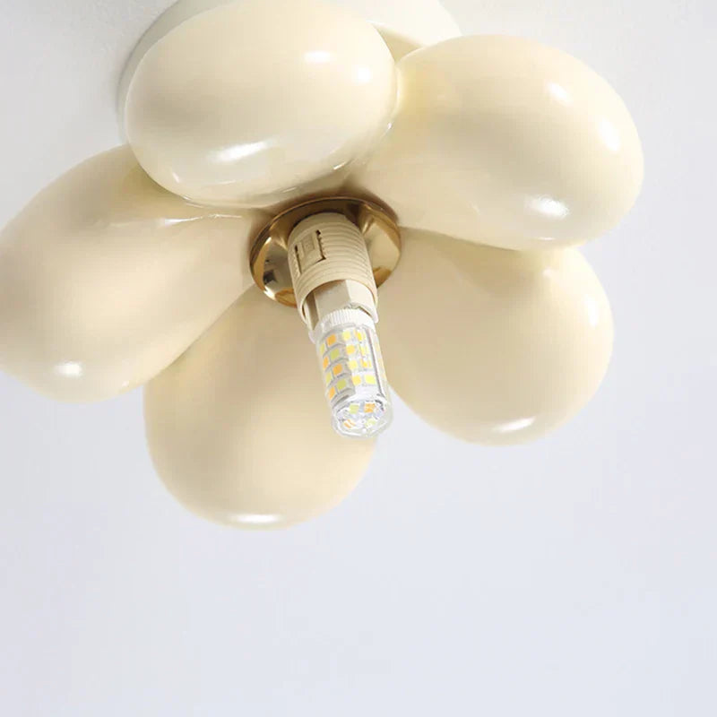 Maliben | Scandinavian Flower Glass Ceiling Lamp