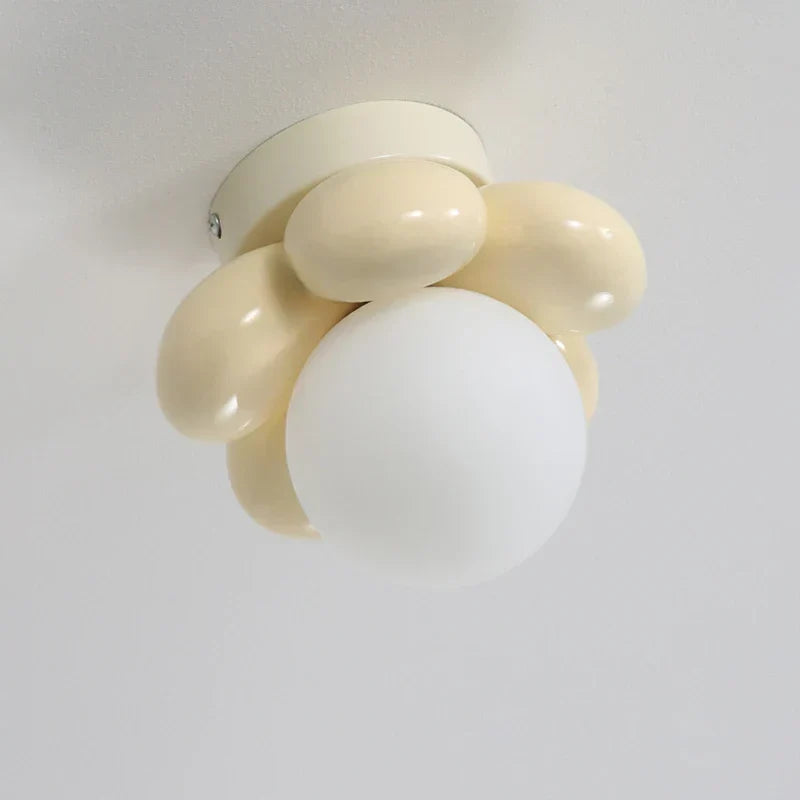 Maliben | Scandinavian Flower Glass Ceiling Lamp