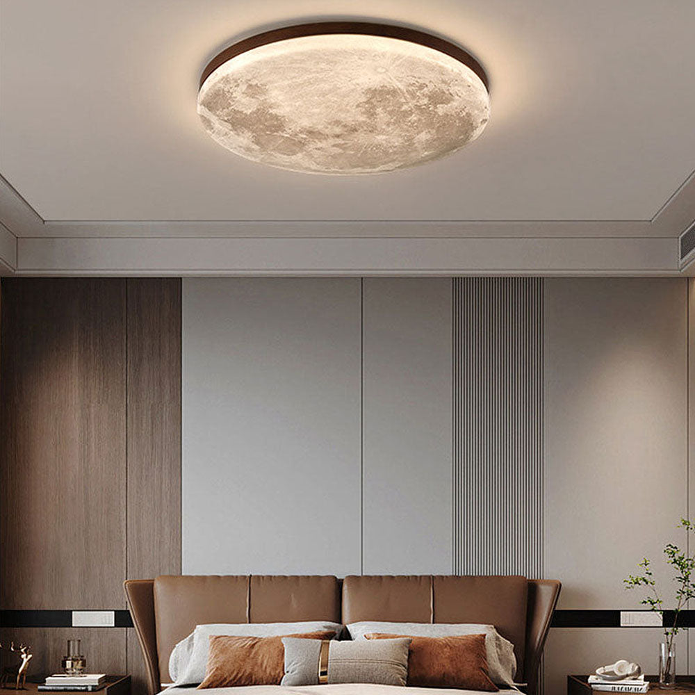 Maliben | Lunaglow - Moon Lamp Ceiling Lamp With Soft Led Lighting