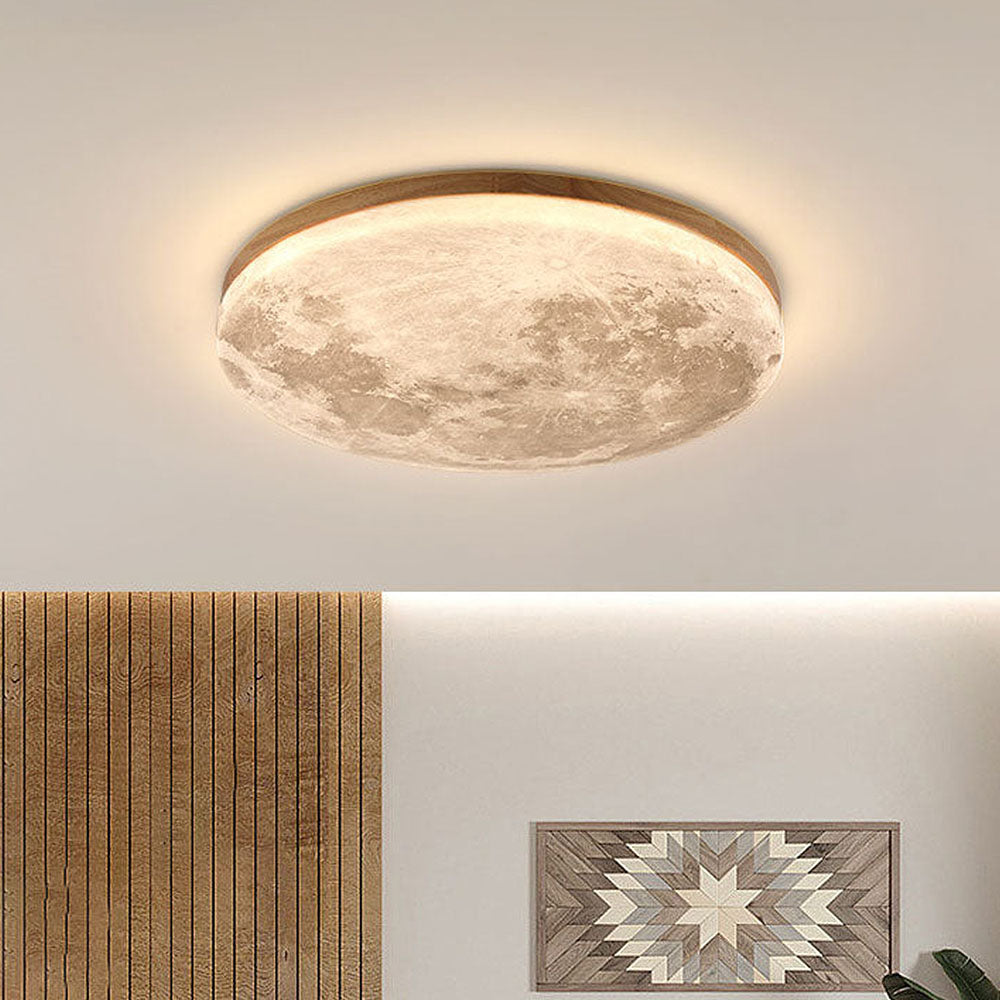 Maliben | Lunaglow - Moon Lamp Ceiling Lamp With Soft Led Lighting