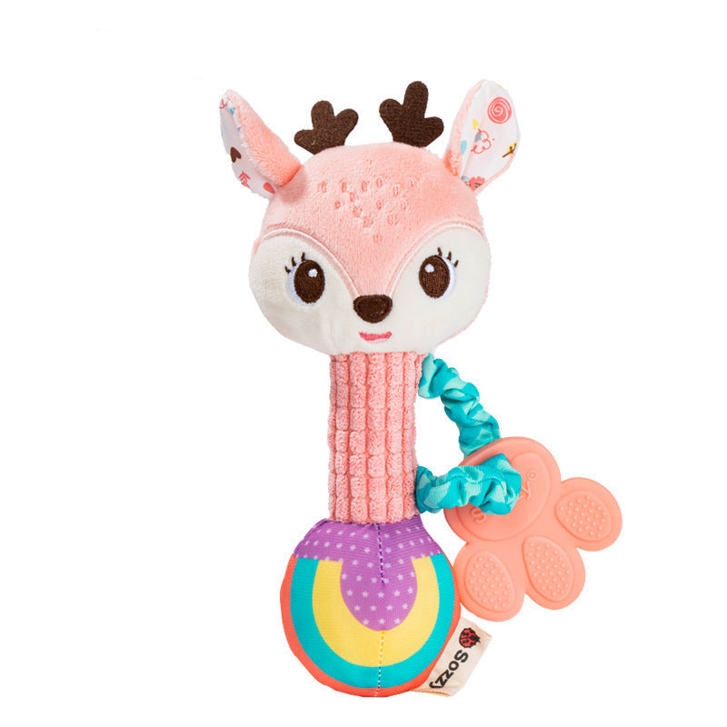 Maliben | Soothing Silicone Plush Toy For Teething Babies