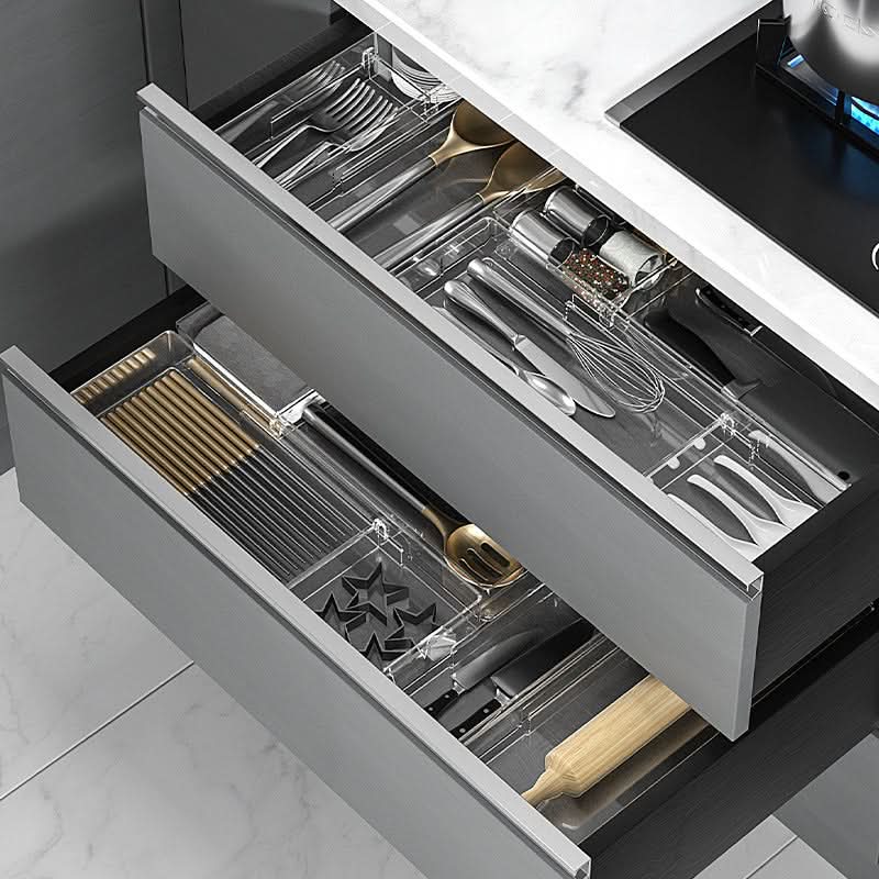 Maliben | Adjustable Kitchen Drawer Organizer For Utensils & Cutlery