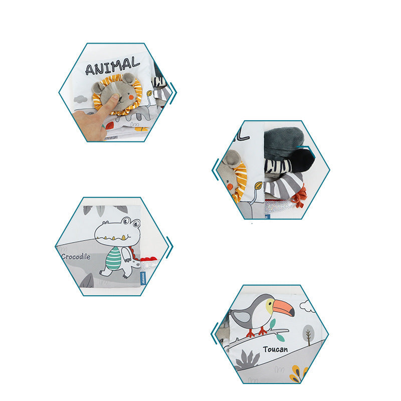 Maliben | Sensory Plush Toy Playbook For Children
