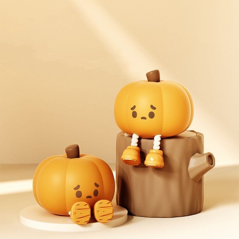 Maliben | Pumpkin Silicone Tap Light Atmosphere Night Light