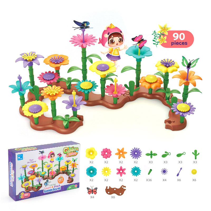 Maliben | Flower Building Blocks Set