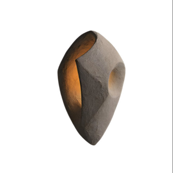 Maliben | Wall Lamp Made Of Polystyrene In Wabi-Sabi Style