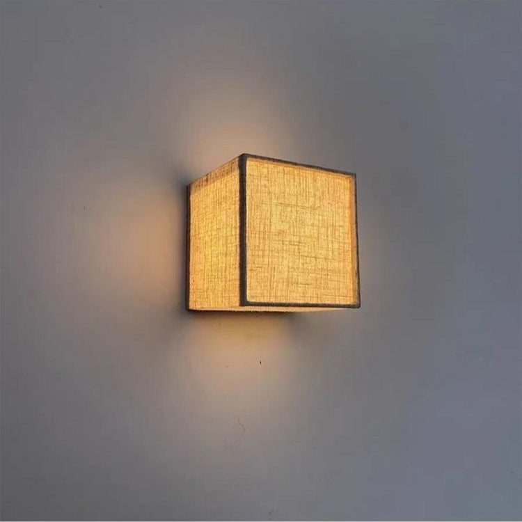 Maliben | Fabric Wall Lamp In Japanese Wabi-Sabi Style