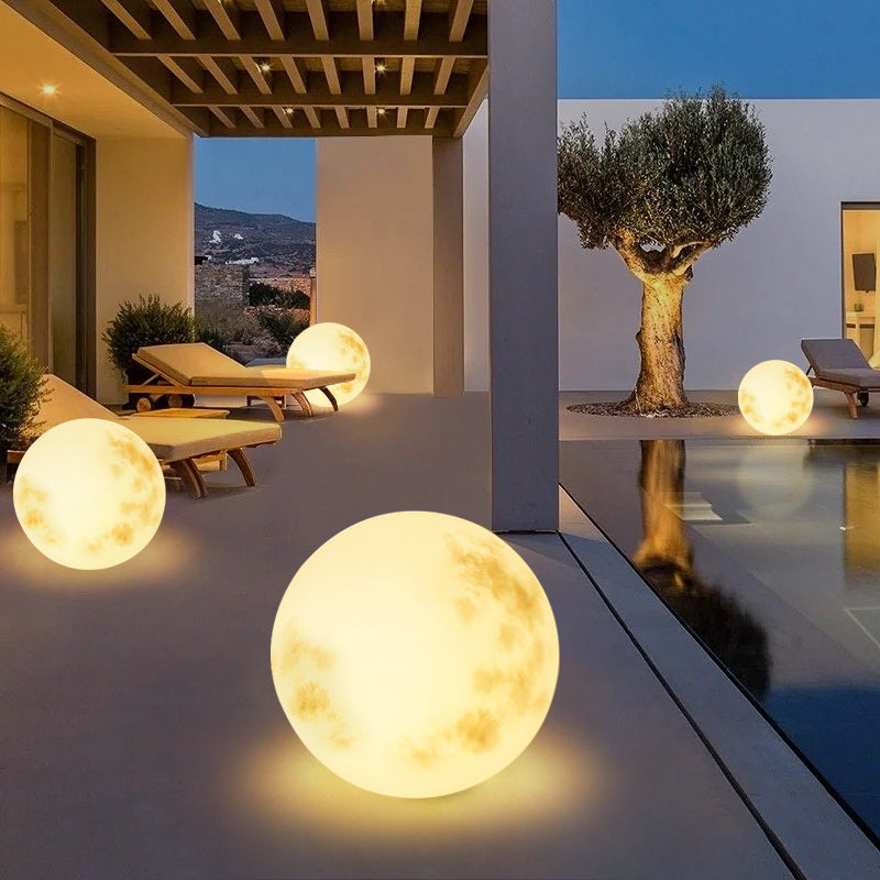 Maliben | Solar-Powered Garden Lamp With Moon Design