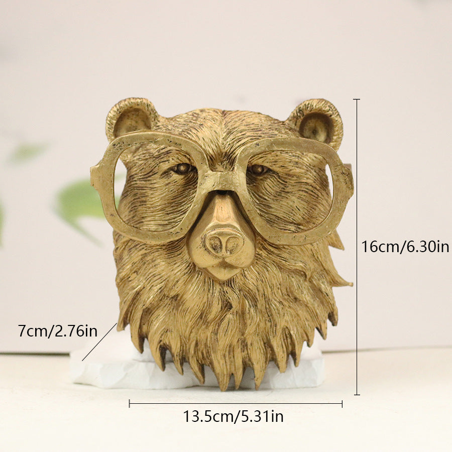 Maliben | Elegant Animal Head Wall Sculptures
